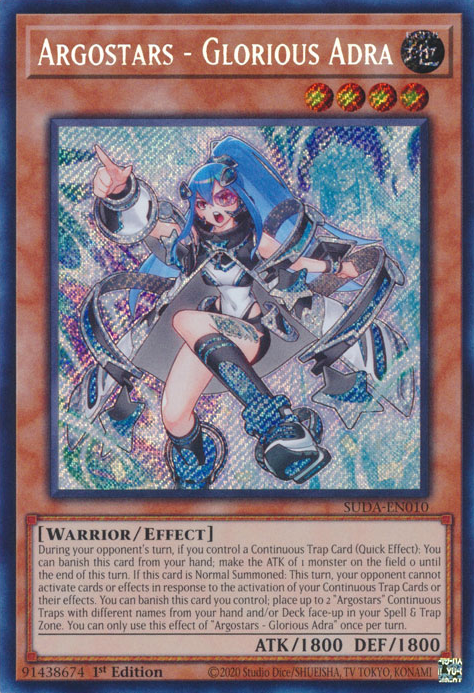 Argostars - Glorious Adra (SUDA-EN010) - Secret Rare