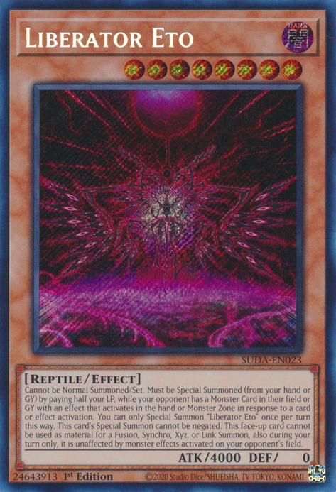 Liberator Eto (SUDA-EN023) - Secret Rare