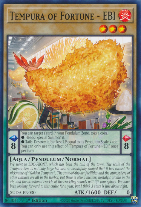 Tempura of Fortune - EBI (SUDA-EN030) - Common