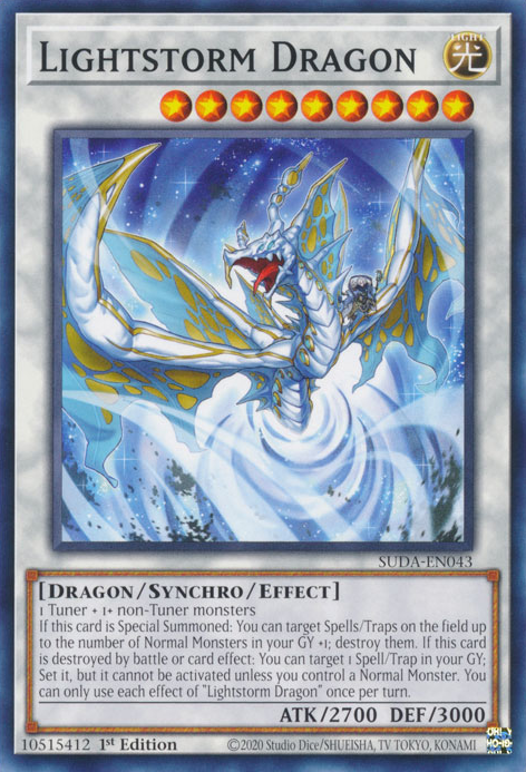 Lightstorm Dragon (SUDA-EN043) - Common