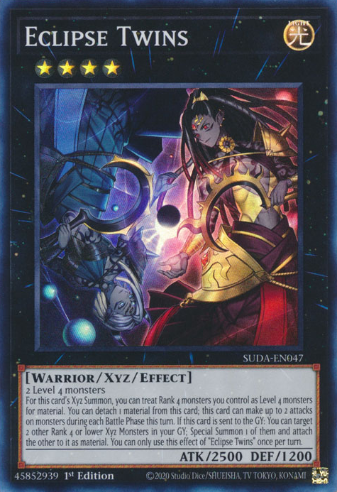 Eclipse Twins (SUDA-EN047) - Super Rare