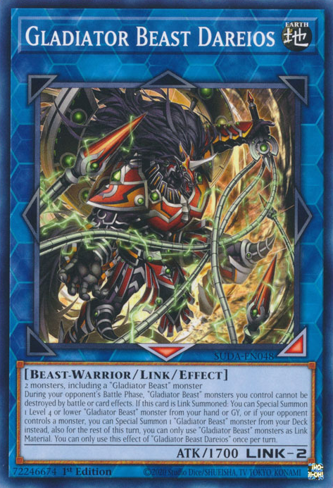 Gladiator Beast Dareios (SUDA-EN048) - Common