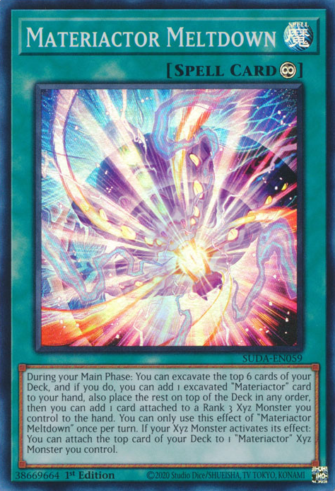 Materiactor Meltdown (SUDA-EN059) - Super Rare