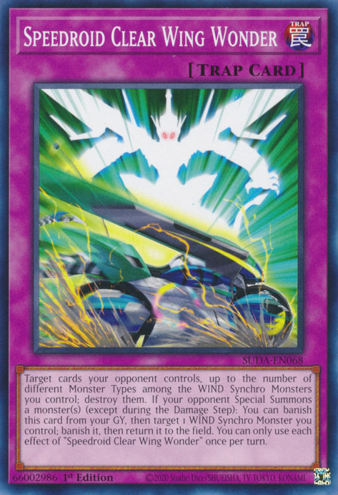 Speedroid Clear Wing Wonder (SUDA-EN068) - Common