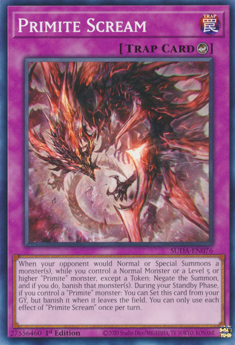 Primite Scream (SUDA-EN076) - Common