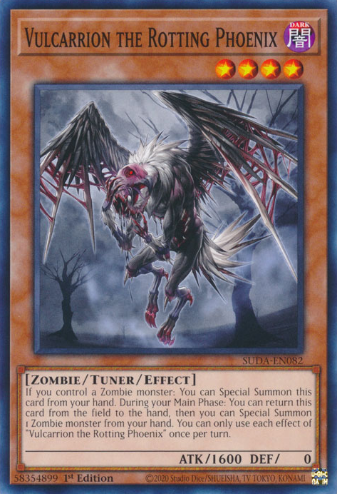 Vulcarrion the Rotting Phoenix (SUDA-EN082) - Common