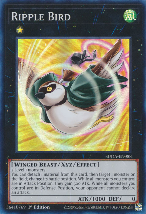 Ripple Bird (SUDA-EN088) - Super Rare