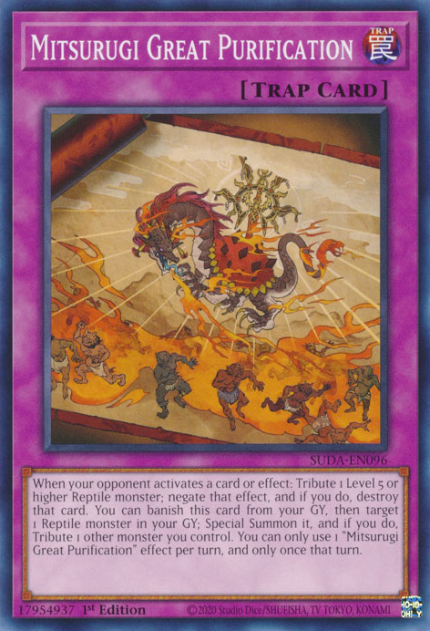 Mitsurugi Great Purification (SUDA-EN096) - Common