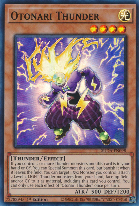 Otonari Thunder (SUDA-EN098) - Super Rare