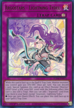 Argostars - Lightning Tydeu (SUDA-EN071) - Quarter Century Secret Rare