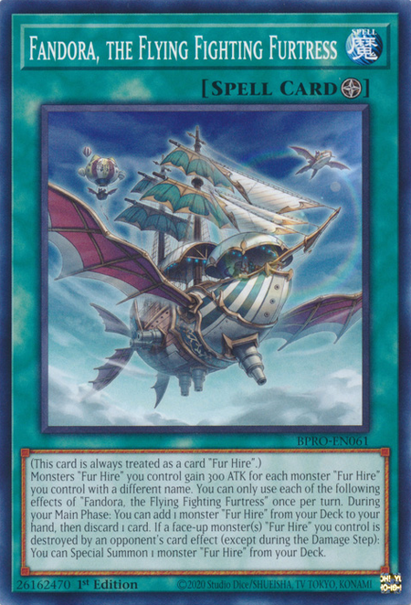 Fandora, the Flying Fighting Furtress (BPRO-EN061) - Common