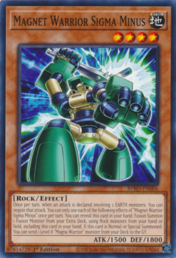 Magnet Warrior Sigma Minus (BPRO-EN006) - Common