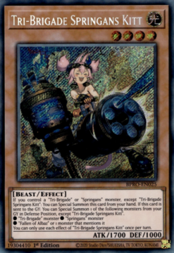 Tri-Brigade Springans Kitt (BPRO-EN025) - Secret Rare