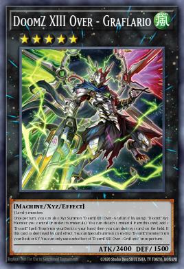 DoomZ XIII Over - Graflareio (BLZD-EN045) - Starlight Rare