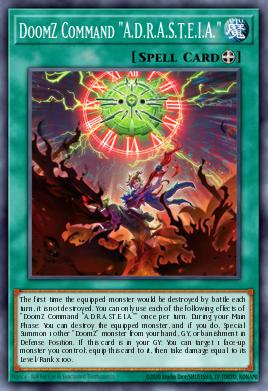 DoomZ Command A.D.R.A.S.T.E.I.A. (BLZD-EN058) - Common