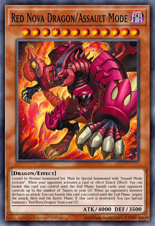 Red Nova Dragon/Assault Mode (BLZD-EN004) - Common