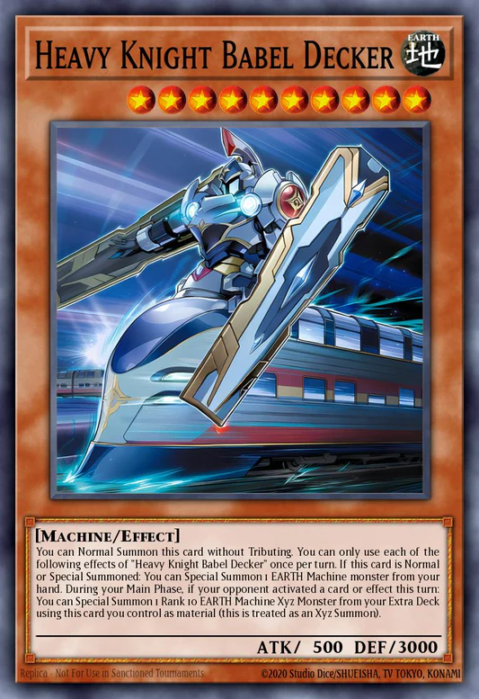 Heavy Armored Knight Babeldecker (BLZD-EN006) - Super Rare
