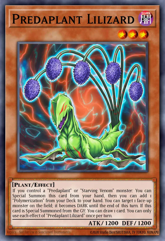 Predaplant Lilizard (BLZD-EN008) - Common