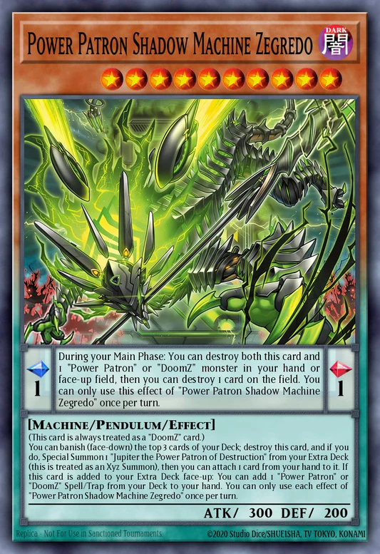 Jupredo the Shademachine Power Patron (BLZD-EN012) - Common