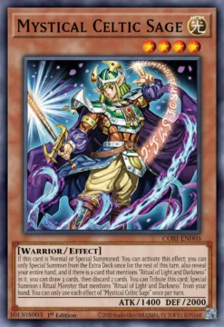 Celtic Mystic (CORI-EN003) - Super Rare