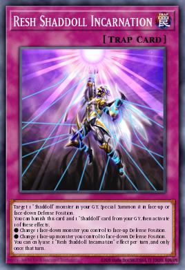 Resh Shaddoll Incarnation (BLGG-EN134) - Ultra Rare