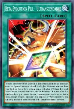 Beta Evolution Pill - Ultranscendance (BLGG-EN124) - Ultra Rare