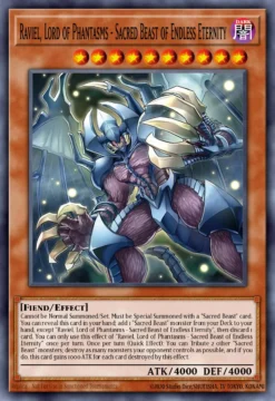 Infinity of the Sacred Beasts - Raviel, Lord of Phantasms (CORI-EN007) - Super Rare