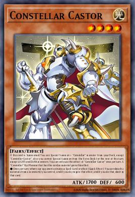 Constellar Castor (BLGG-EN016) - Secret Rare