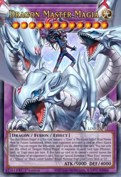 Dragon Master Magia (extended art) (BLGG-EN137) - Ultra Rare