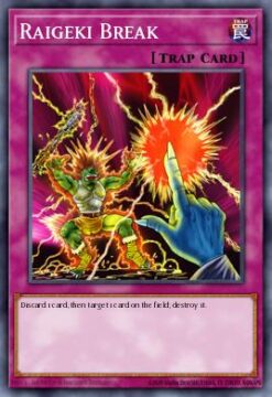 Raigeki Break (BLGG-EN131) - Ultra Rare