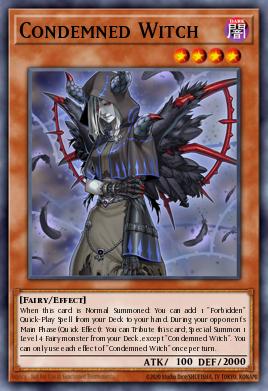 Condemned Witch (BLGG-EN071) - Ultra Rare