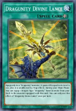 Dragunity Divine Lance (BLGG-EN113) - Ultra Rare