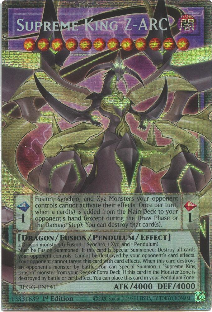Supreme King Z-ARC (extended art) (BLGG-EN141) - Starlight Rare