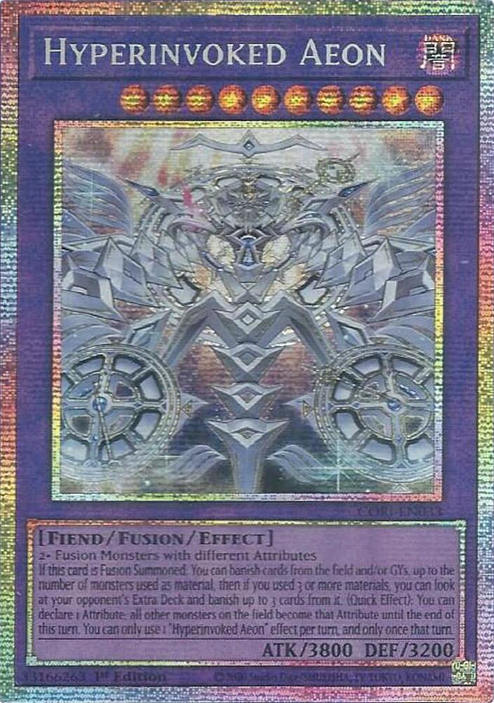 Hyperinvoked Aeon (CORI-EN033) - Starlight Rare