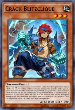 Crackle Blitzclique (CORI-EN012) - Secret Rare