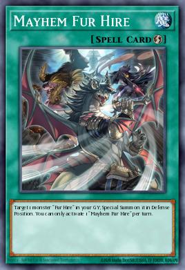 Mayhem Fur Hire (BLGG-EN116) - Starlight Rare