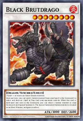 Black Brutdrago (BLGG-EN089) - Ultra Rare