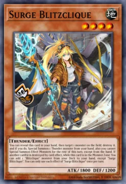 Surge Blitzclique (CORI-EN011) - Secret Rare