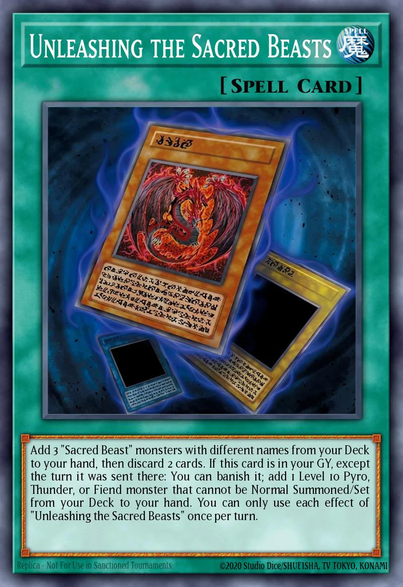 Sacred Beasts Released (CORI-EN047) - Super Rare
