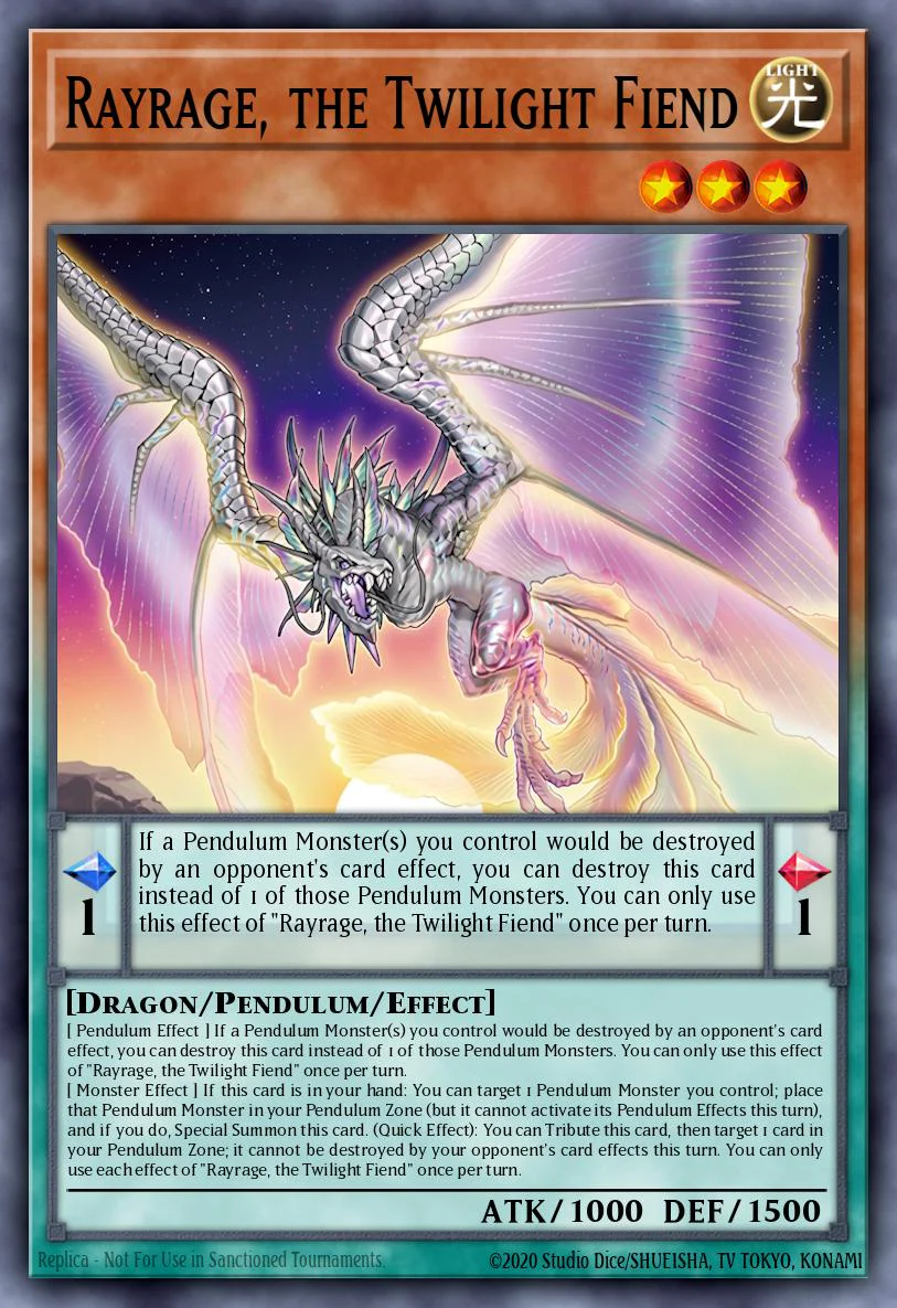 Twilight Specter Rayrage (CORI-EN025) - Common