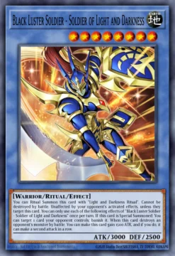 Black Luster Soldier - Soldier of Light and Darkness (CORI-EN028) - Secret Rare