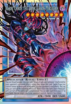 Magician of Dark Chaos - Black Chaos (extended art) (CORI-EN027) - Ultra Rare (ESPAÑOL)