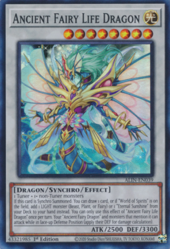 Ancient Fairy Life Dragon (ALIN-EN039) - Super Rare