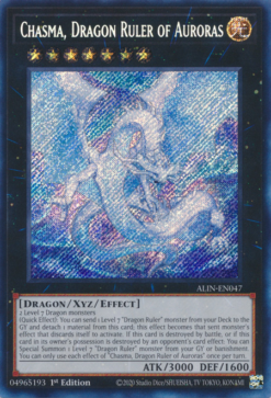 Chasma, Dragon Ruler of Auroras (ALIN-EN047) - Secret Rare
