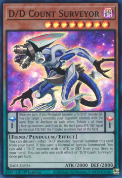 D/D Count Surveyor (RA05-EN034) - Collector's Rare