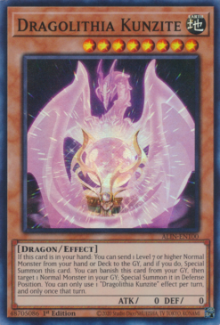 Dragolithia Kunzite (ALIN-EN100) - Super Rare