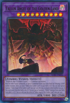 Fallen Angel of the Golden Land (ALIN-EN036) - Ultra Rare