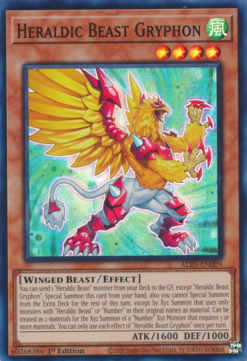 Heraldic Beast Gryphon (ALIN-EN009) - Super Rare