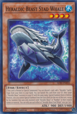 Heraldic Beast Stad Whale (ALIN-EN010) - Common