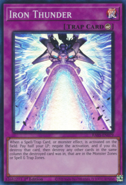 Iron Thunder (RA05-EN079) - Starlight Rare